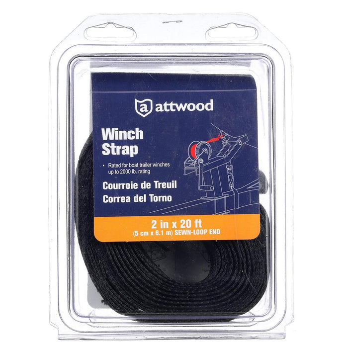 Attwood Marine 111477 Trailer Boat Winch Strap