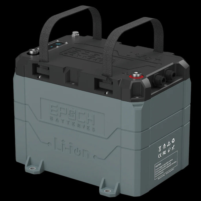 24V 100AH Marine Lithium Battery For Trolling Motors - Bluetooth and Heating Feature