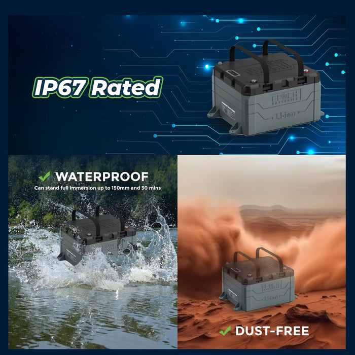 48V 100Ah V2 Elite Series - Heated & Bluetooth & Victron Comms LiFePO4 Battery