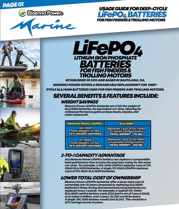 Bioenno Lithium Batteries (LiFePO4)