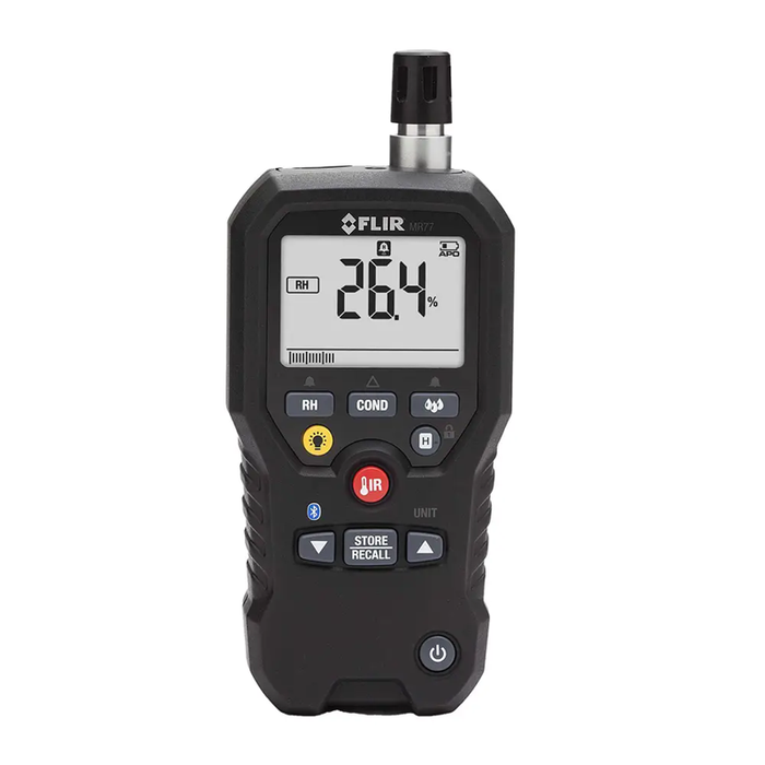 FLIR MR77-NIST 5-in-1 Moisture Meter with METERLiNK Technology and NIST Calibration