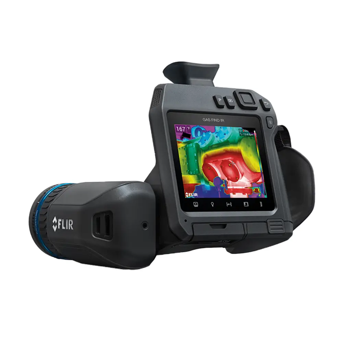 FLIR GF77 Thermal Imaging Camera for Industrial Gas Detection with 25/6 Low-Range and 25 High-Range Lenses 320 x 240 30 Hz