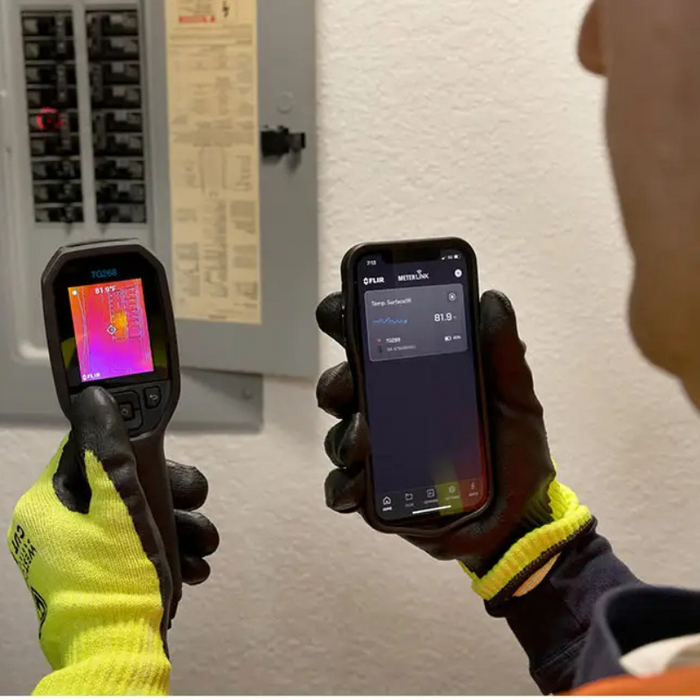 FLIR TG268 Thermal Camera 24:1/160 x 120 with Bullseye Laser and Type-K Thermocouple -13°F to 752°F