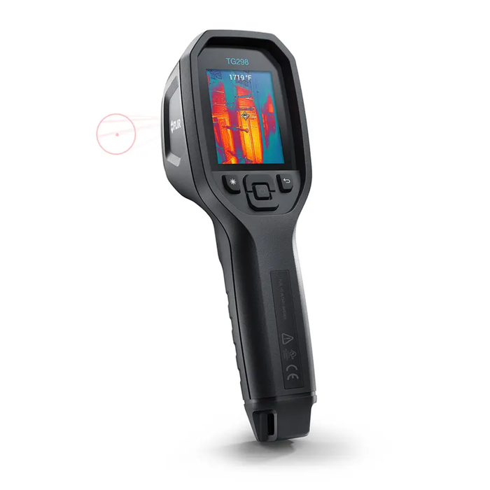 FLIR High-Temperature Spot Infrared Thermal Camera TG298 30:1/160 x 120 with Bullseye Laser -13°F to 1976°F
