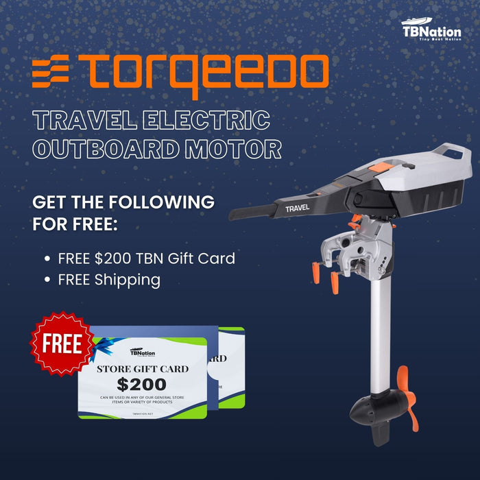 Torqeedo Travel Electric Outboard Motor - 3HP