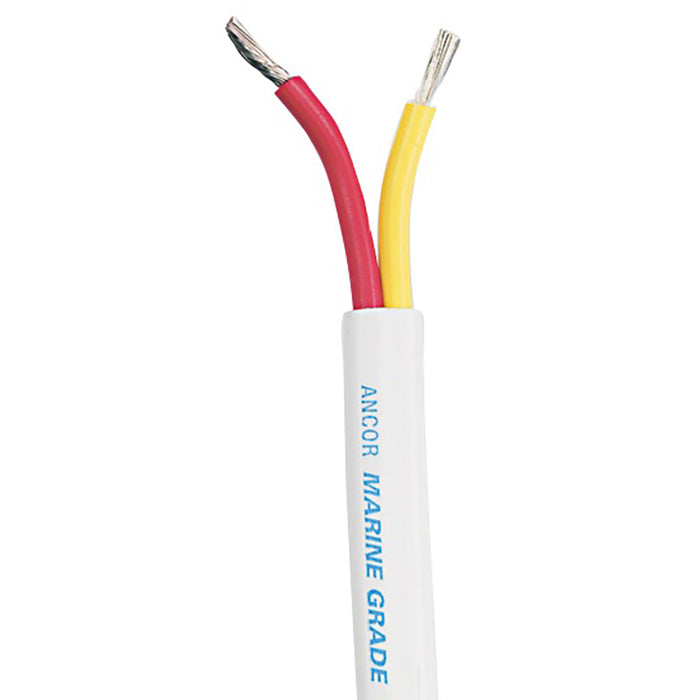 Ancor Safety Duplex Cable - 10-2 AWG - Red-Yellow - Flat - 250'-Electrical-1-Tiny Boat Nation