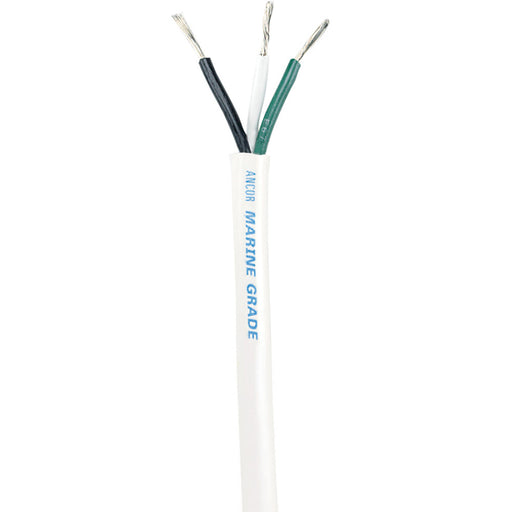 Ancor White Triplex Cable - 16-3 AWG - Round - 100'-Electrical-1-Tiny Boat Nation