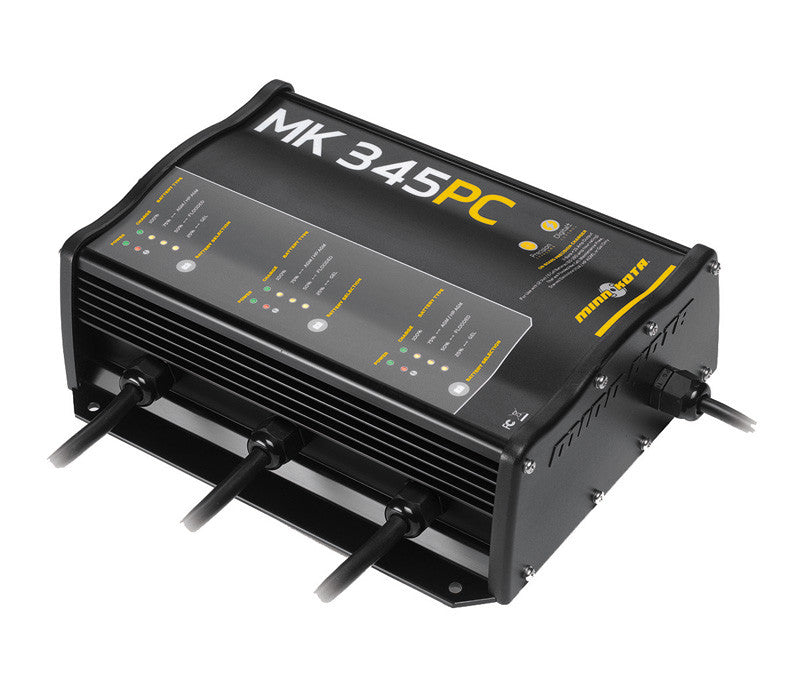 15 Amp Triple Bank Precision Charger MK 345PC
