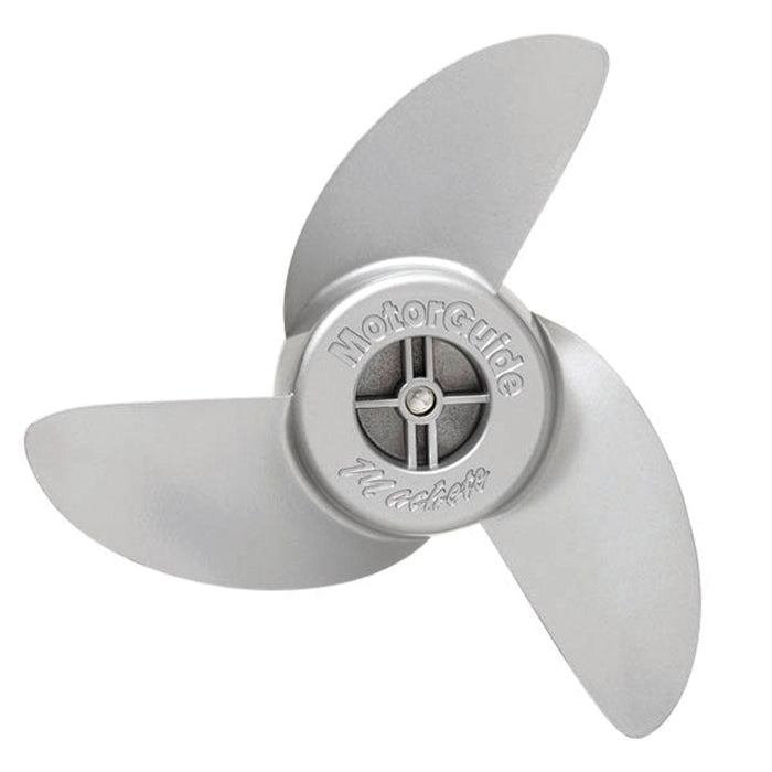 MotorGuide Metal Machete III Blade Aluminum Weedless Prop 3.5"-Boat Outfitting-1-Tiny Boat Nation