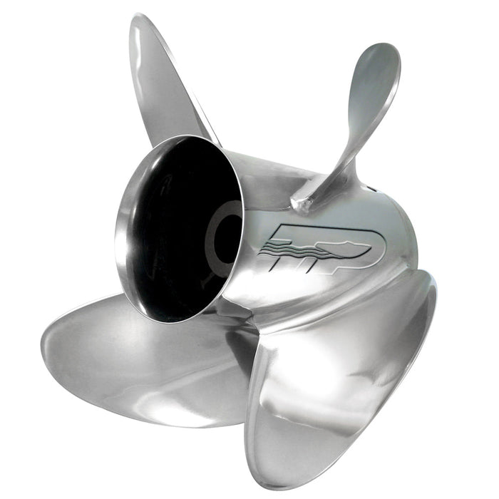 Turning Point Express® EX-1419-4L Stainless Steel Left-Hand Propeller - 14 x 19 - 4-Blade-Boat Outfitting-1-Tiny Boat Nation