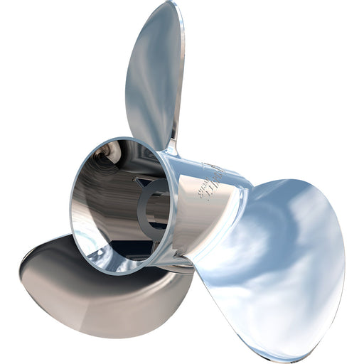 Turning Point Express® Mach3 Left Hand Stainless Steel Propeller - EX-1415-L - 3-Blade - 14.5" x 15"-Boat Outfitting-1-Tiny Boat Nation
