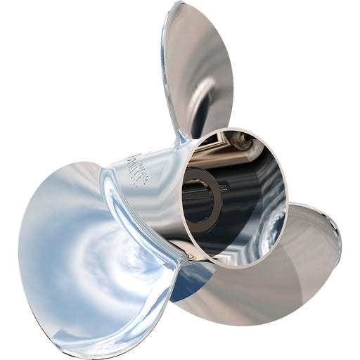 Turning Point Express® Mach3 Right Hand Stainless Steel Propeller - E1-1013 - 10.5" x 13" - 3-Blade-Boat Outfitting-1-Tiny Boat Nation
