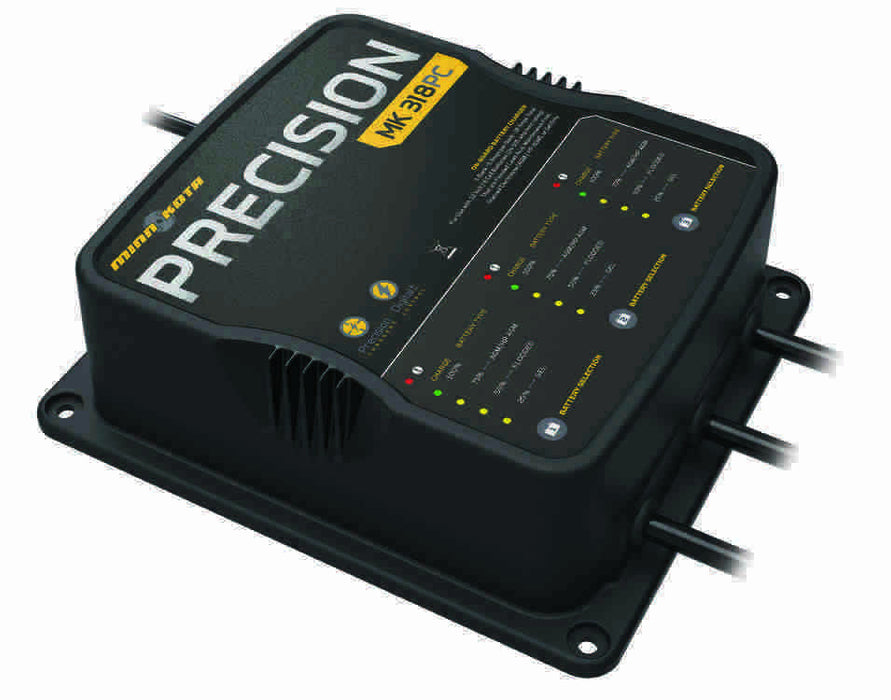 6 Amp Triple Bank Precision Charger MK 318PC