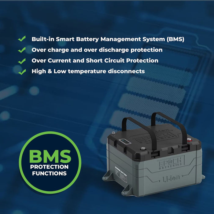 48V 100Ah V2 Elite Series - Heated & Bluetooth & Victron Comms LiFePO4 Battery