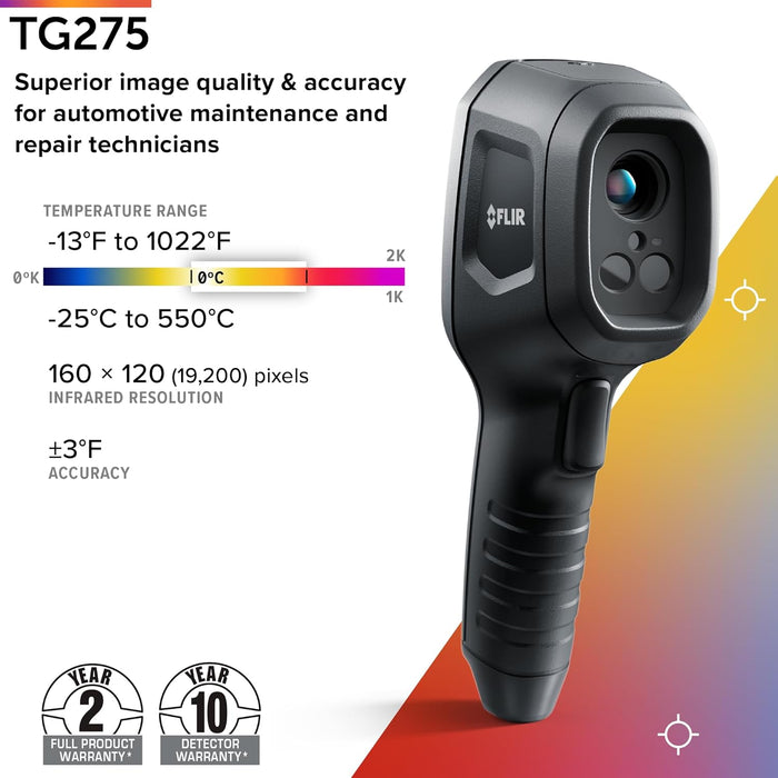 FLIR TG275 Automotive Diagnostic Thermal Camera 160 x 120 < 9 Hz