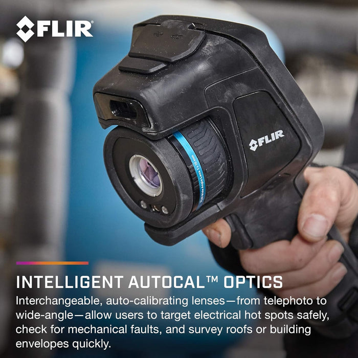FLIR E96 Advanced Thermal Imaging Camera with Viewfinder MSX UltraMax and Thermal Studio Pro 640 x 480 30 Hz