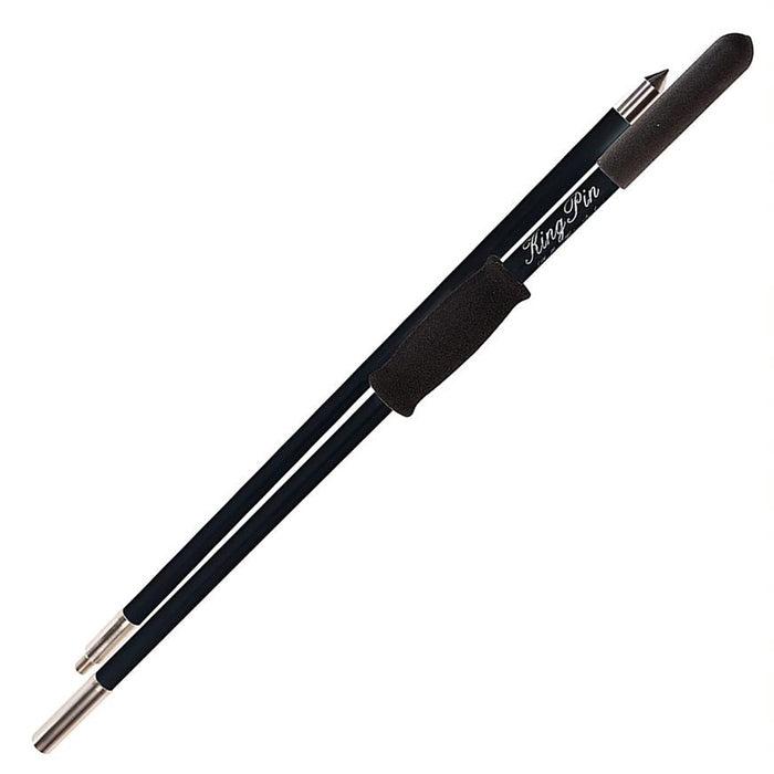 Panther 12&#39; King Pin Anchor Pole - 2-Piece - Black