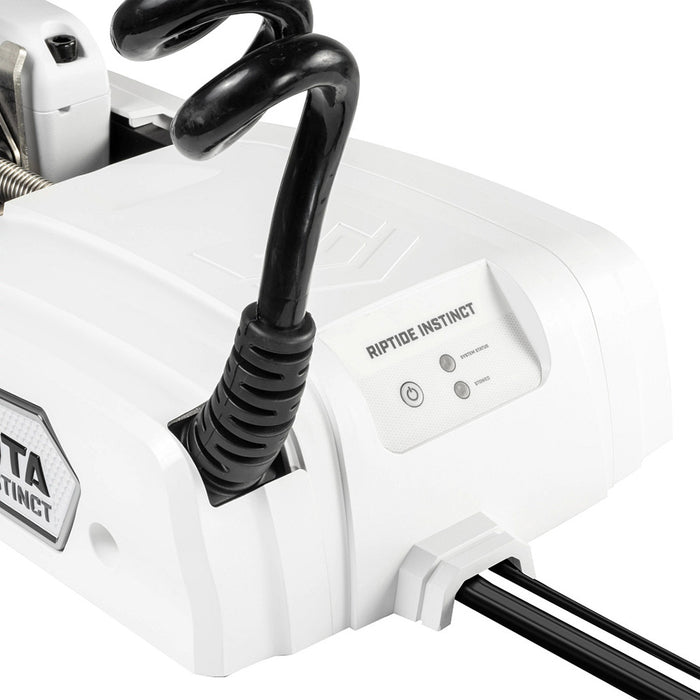 Minn Kota Riptide Instinct QUEST 90115 Trolling Motor wWireless Remote  2436V  90115LBS  87  White 1358562