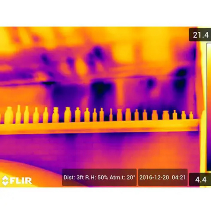 FLIR A400-IS-DFOV-42-24 30 Hz Fixed-Mount Thermal Imager with 320 x 240 Resolution and FlexView DFOV 42°/24° Lens (-4° to 2732°F)