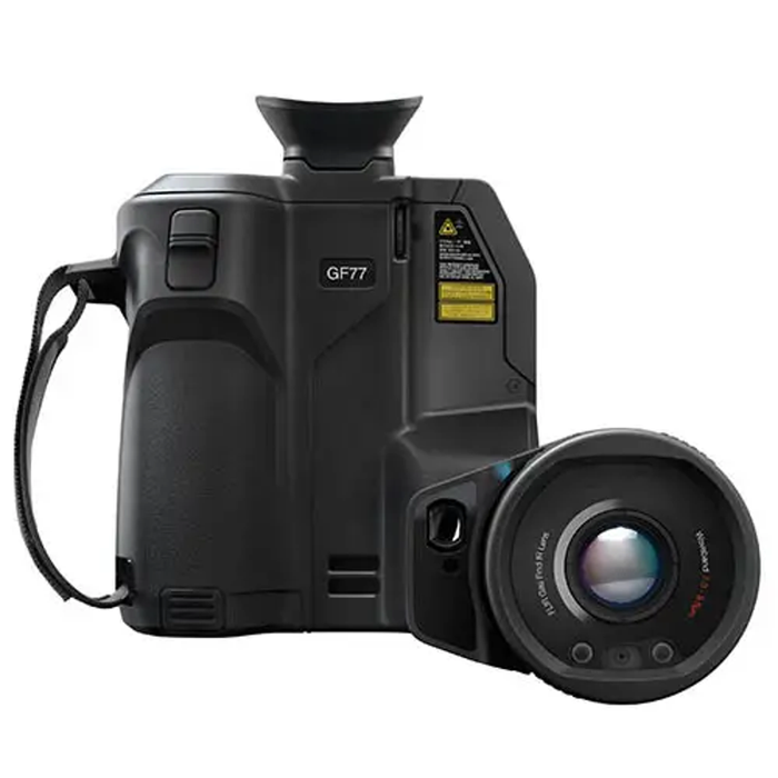 FLIR GF77 Thermal Imaging Camera for Industrial Gas Detection with 25/6 Low-Range and High-Range Lenses, 320 x 240 Resolution, 30 Hz