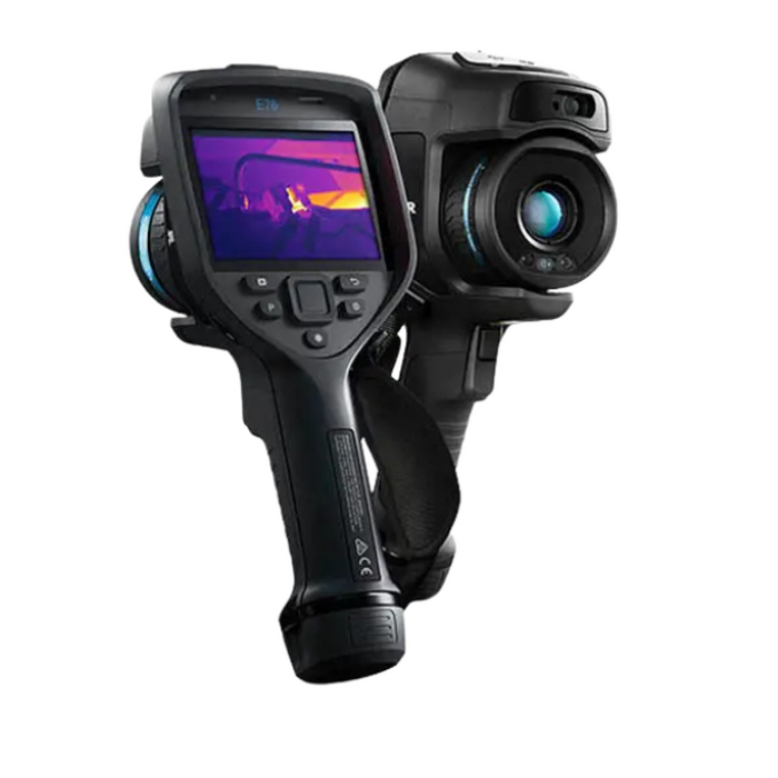 FLIR E76 Advanced Thermal Imaging Camera with NIST, 24/14 Lenses, 320 x 240, 30 Hz, Viewfinder/MSX/UltraMax, FLIR Thermal Studio Pro