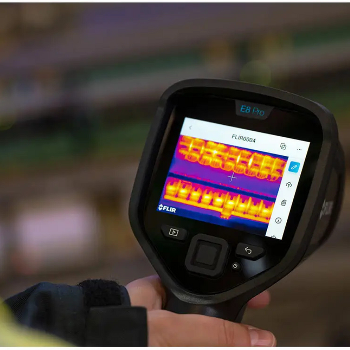 FLIR E8 Pro NIST Infrared Camera 9 Hz 320 x 240 Pro-Series with Thermal Studio Starter Ignite Cloud and NIST Calibration -4°F to 1022°F