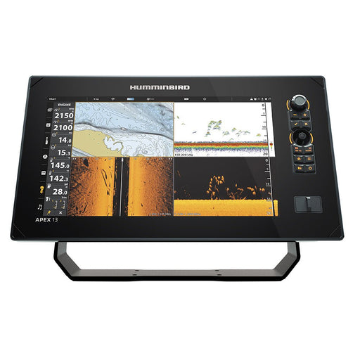 Humminbird APEX 13 VX MSI+ Chartplotter/Fishfinder w/Transom Mount Transducer [411470 - 1VX] - Deep Blue Supply