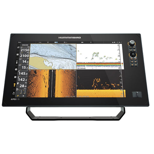 Humminbird APEX 19 VX MSI+ Chartplotter/Fishfinder w/o Transducer [411240 - 1VXCHO] - Deep Blue Supply