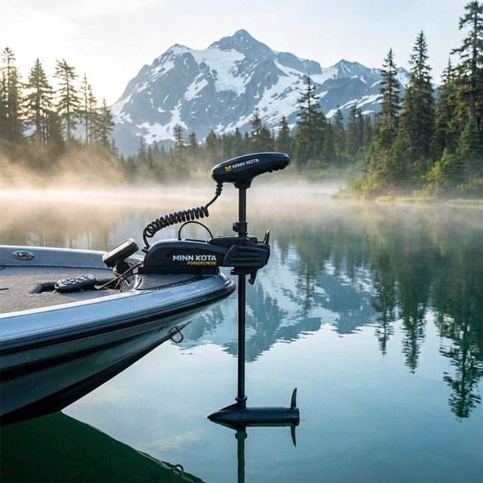 Minn Kota PowerDrive 55 Trolling Motor w/Micro Remote - 12V - 55LB - 54" [1358451] - Deep Blue Supply