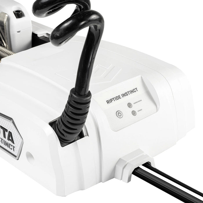 Minn Kota Riptide Instinct QUEST 90/115 Trolling Motor w/Wireless Remote - 24/36V - 90/115LBS - 87" - White [1358562] - Deep Blue Supply
