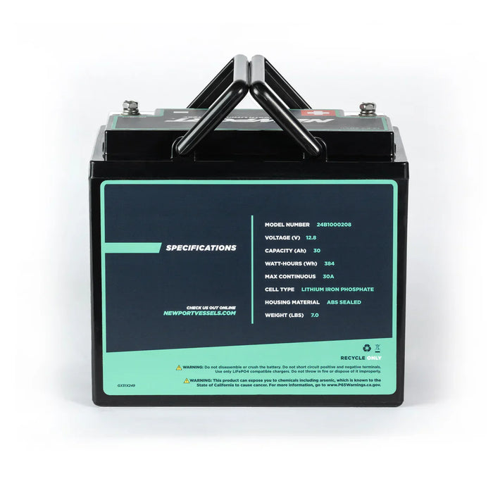 Newport 12V 30Ah Lithium LiFePO4 Battery