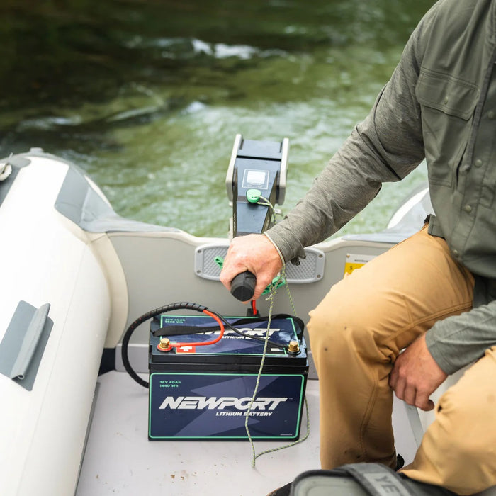 Newport 36V 40AH Extended Range Lithium (LiFePO4) Outboard Motor Battery