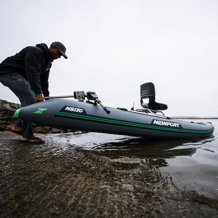 Newport NS130 Inflatable Skiff Bundle