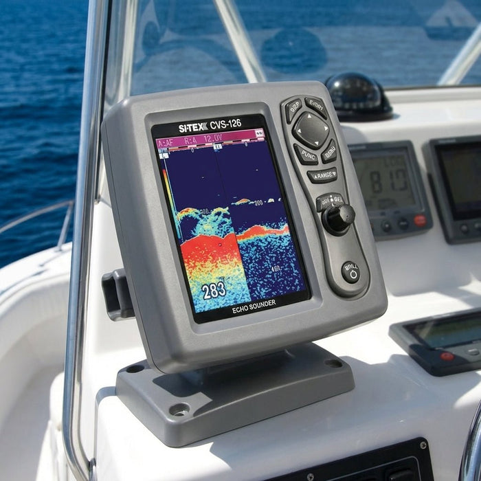 SI - TEX CVS - 126 Dual Frequency Color Echo Sounder [CVS - 126] - Deep Blue Supply