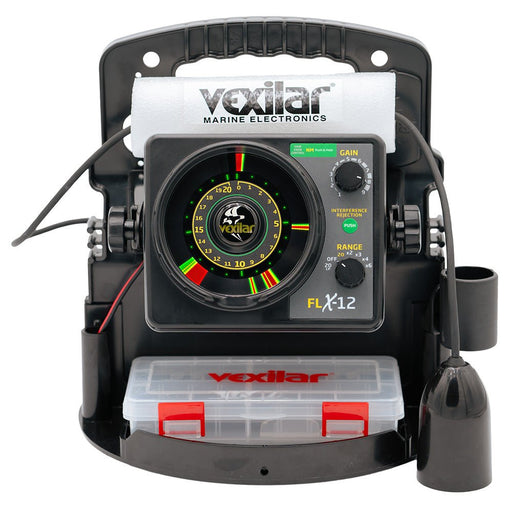 Vexilar FLX - 12 Pro Pack II Fishing System w/12 Degree Ice Ducer [PPX1212] - Deep Blue Supply