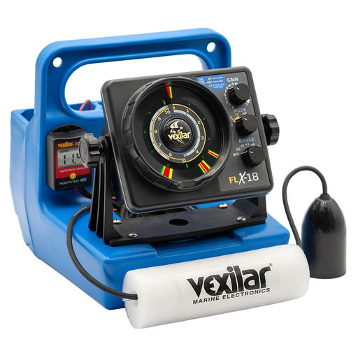 Vexilar FLX - 18 Genz Pack w/12 Degree Ice - Ducer DD - 100 [GPX1812] - Deep Blue Supply