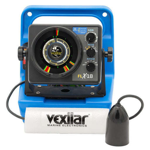 Vexilar FLX - 18 Genz Pack w/12 Degree Ice - Ducer DD - 100 [GPX1812] - Deep Blue Supply